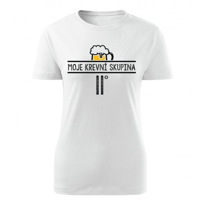 Moje krevní skupina 11°